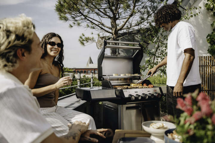 Enders Gasgrill Monroe Pro 3 SIKR TURBO inkl. Wetterschutzhaube